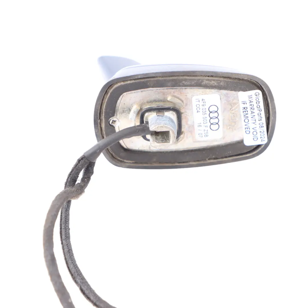 Roof Antenna Aerial Shark Top Amplifier Stratus Blue Z5B 4F9035503F to Audi A6 C6 with Part number 4F9035503-STBL Audi A6 C6 Roof Antenna Aerial Shark Top Amplifier Stratus Blue Z5B 4F9035503F - SKU 4F9035503-STBL - Part number 4F9035503-STBL