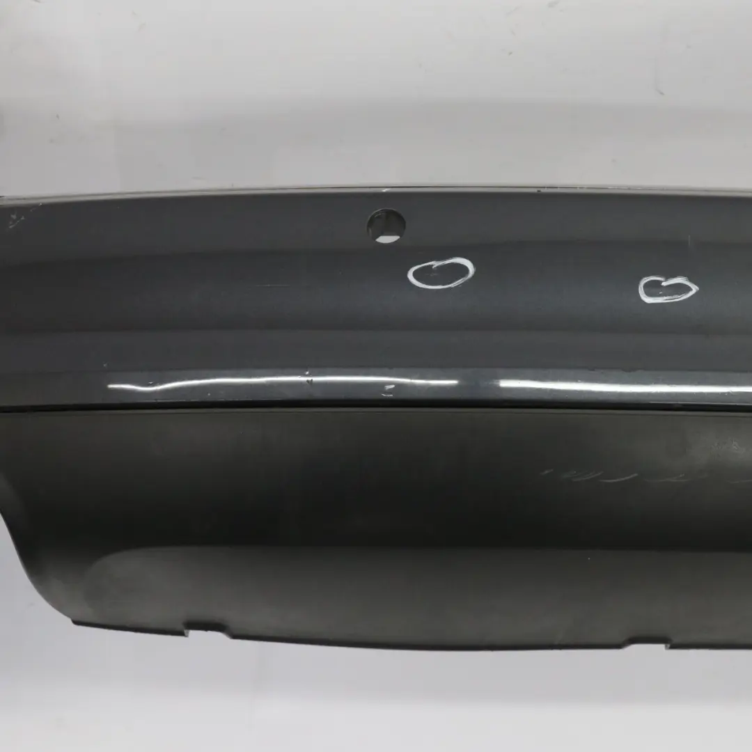 Audi A6 C6 Facelift Heckstoßstange Verkleidung Abdeckung Auster Grau Z7Q - SKU 4F9807303F-OGM - Teilenummer 4F9807303F-OGM
