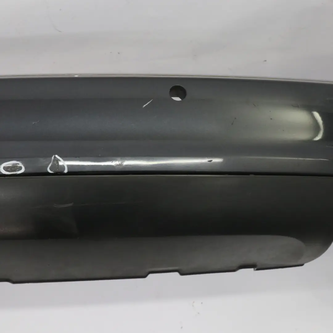 Audi A6 C6 Facelift Heckstoßstange Verkleidung Abdeckung Auster Grau Z7Q - SKU 4F9807303F-OGM - Teilenummer 4F9807303F-OGM