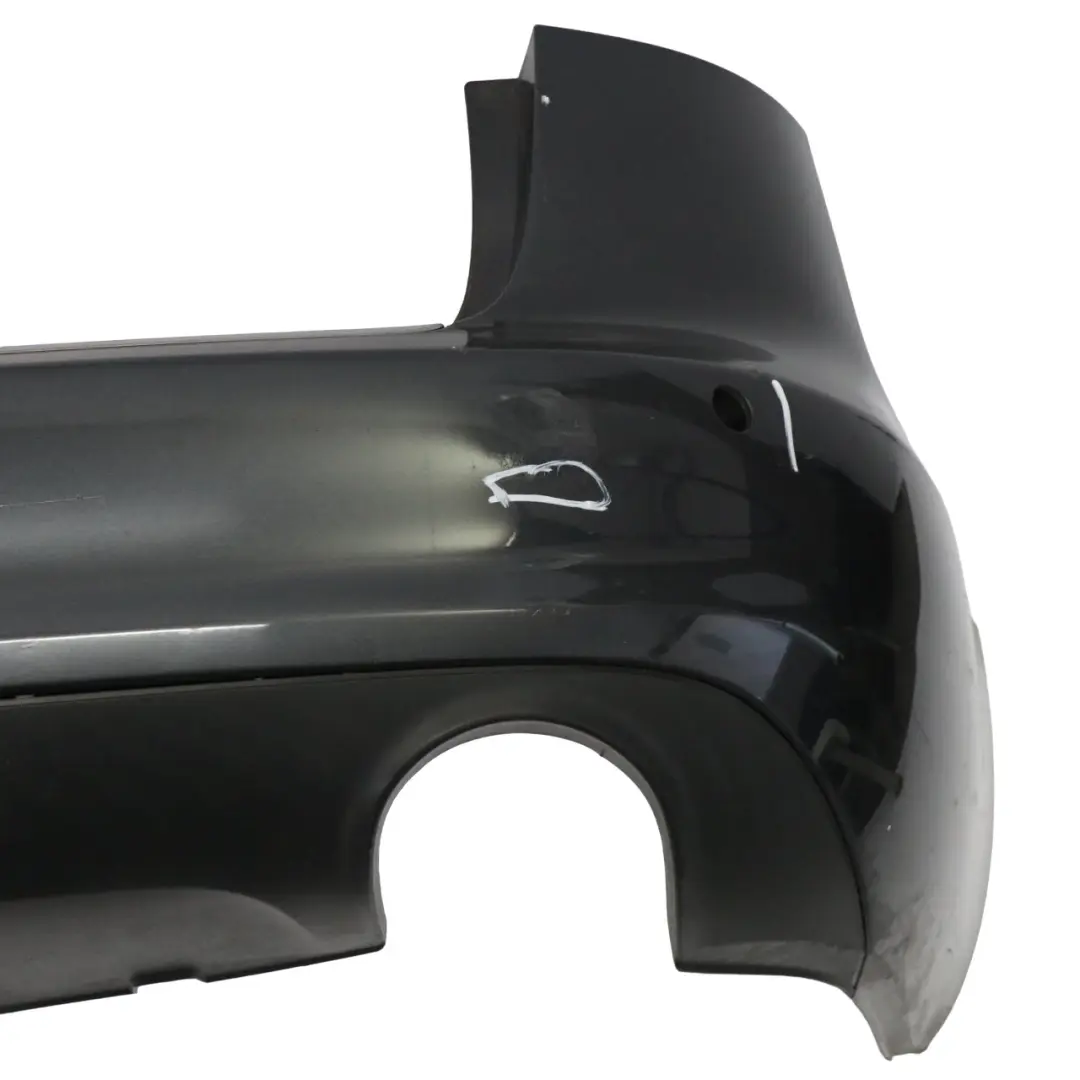 Audi A6 C6 Facelift Heckstoßstange Verkleidung Abdeckung Auster Grau Z7Q - SKU 4F9807303F-OGM - Teilenummer 4F9807303F-OGM