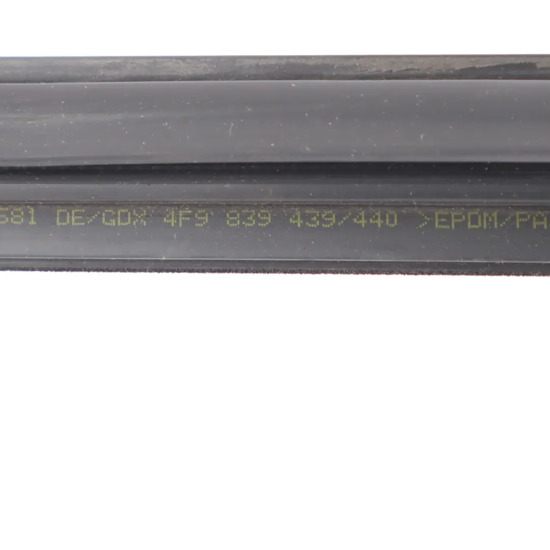 Right O/S Seal Gasket Window Frame Gasket Guide Rail to Audi A6 C6 Rear with Part number 4F9839440M Audi A6 C6 Rear Right O/S Seal Gasket Window Frame Gasket Guide Rail - SKU 4F9839440M - Part number 4F9839440M