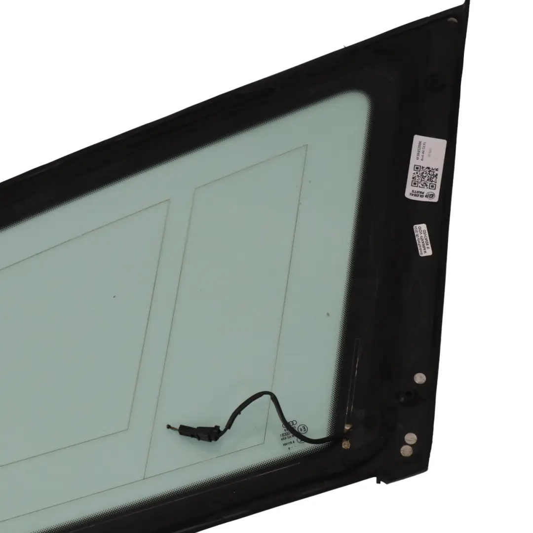 Audi A6 C6 Rear Left N/S Side Window Glass Quarter Glass AS2 - SKU 4F9845299K - Part number 4F9845299K