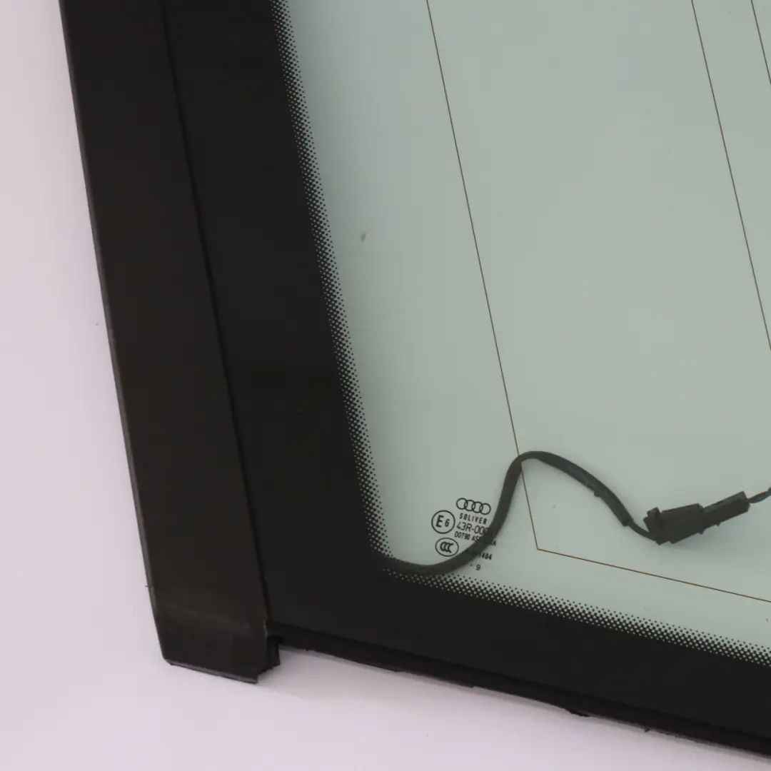 Left N/S Side Window Glass Quarter Glass AS2 to Audi A6 C6 Rear with Part number 4F9845299K Audi A6 C6 Rear Left N/S Side Window Glass Quarter Glass AS2 - SKU 4F9845299K - Part number 4F9845299K