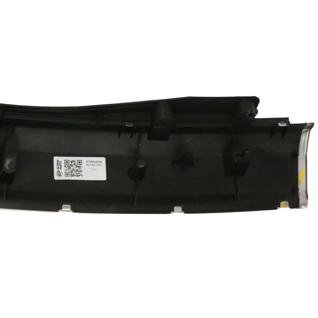 Boot Trunk Edge Sill Trim Covering Strip Chrome to Audi A6 C6 Avant with Part number 4F9864483B Audi A6 C6 Avant Boot Trunk Edge Sill Trim Covering Strip Chrome - SKU 4F9864483B - Part number 4F9864483B