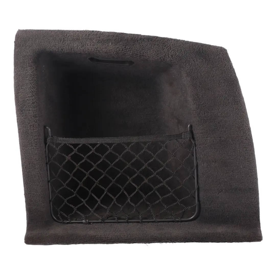 Audi A6 C6 Storage Compartment Right O/S Trunk Trim Cover Black - SKU 4F9864748 - Part number 4F9864748