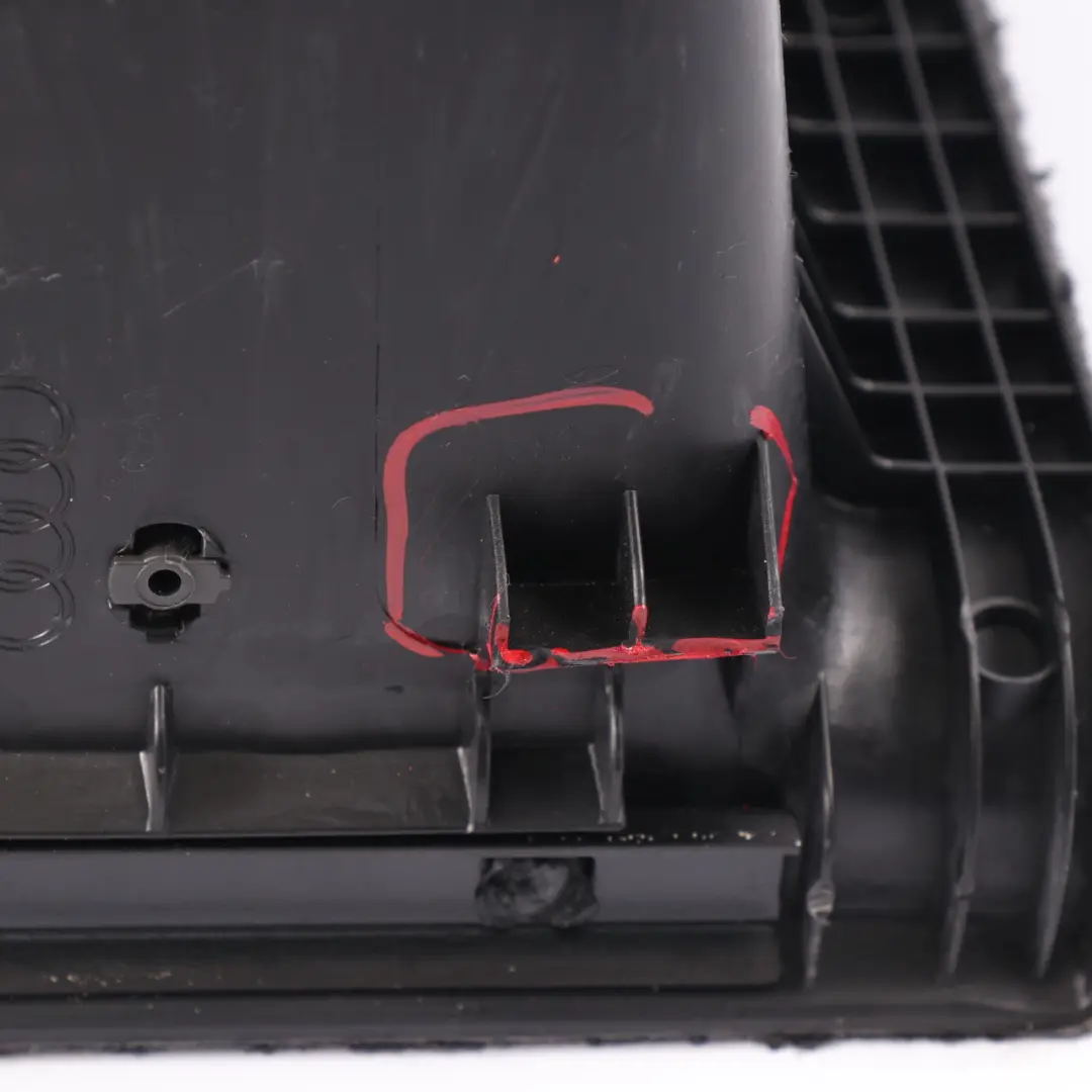 Audi A6 C6 Storage Compartment Right O/S Trunk Trim Cover Black - SKU 4F9864748 - Part number 4F9864748