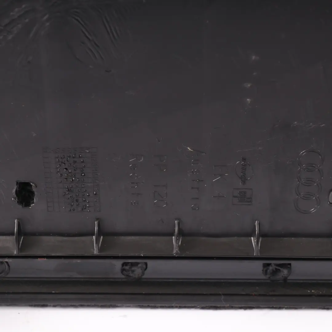 Audi A6 C6 Storage Compartment Right O/S Trunk Trim Cover Black - SKU 4F9864748 - Part number 4F9864748