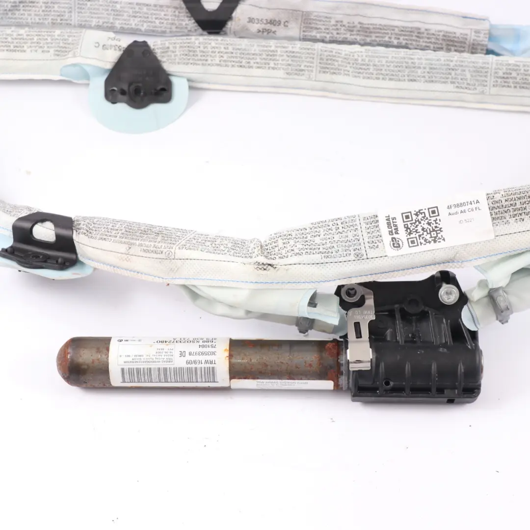 Módulo aire para cabeza Cortina techo izquierda para Audi A6 C6 Avant con número de pieza 4F9880741A Audi A6 C6 Avant Módulo aire para cabeza Cortina techo izquierda - SKU 4F9880741A - Número de pieza 4F9880741A