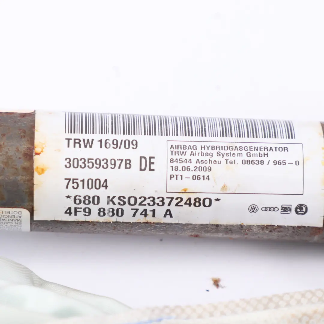 Módulo aire para cabeza Cortina techo izquierda para Audi A6 C6 Avant con número de pieza 4F9880741A Audi A6 C6 Avant Módulo aire para cabeza Cortina techo izquierda - SKU 4F9880741A - Número de pieza 4F9880741A