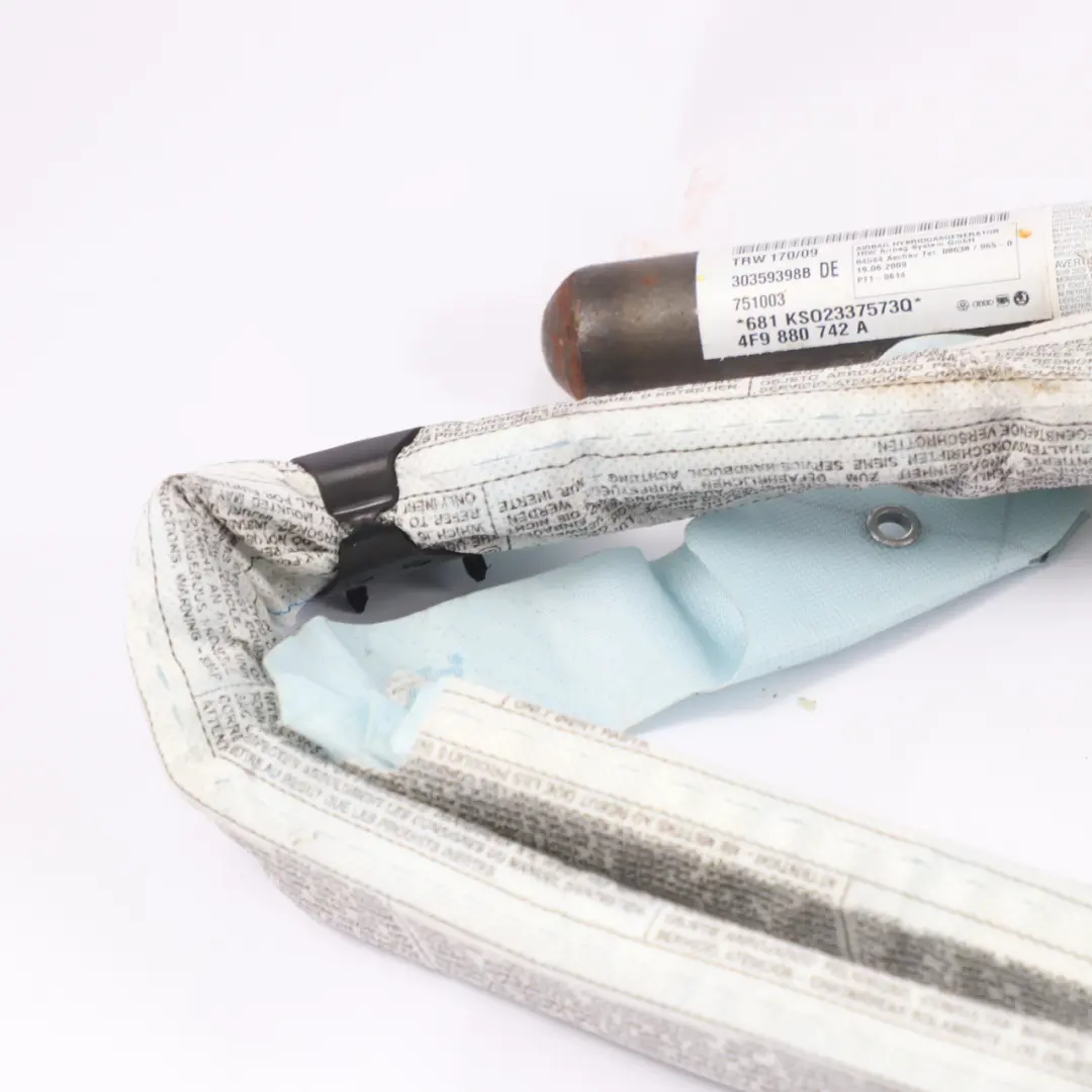 Airbag Kurtyna Powietrzna Prawa do Audi A6 C6 Avant o numerze 4F9880742A Audi A6 C6 Avant Airbag Kurtyna Powietrzna Prawa - SKU 4F9880742A - Numer Części 4F9880742A