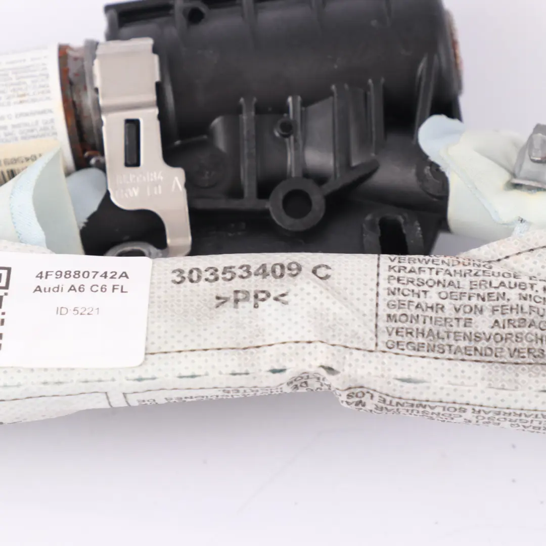Airbag Kurtyna Powietrzna Prawa do Audi A6 C6 Avant o numerze 4F9880742A Audi A6 C6 Avant Airbag Kurtyna Powietrzna Prawa - SKU 4F9880742A - Numer Części 4F9880742A