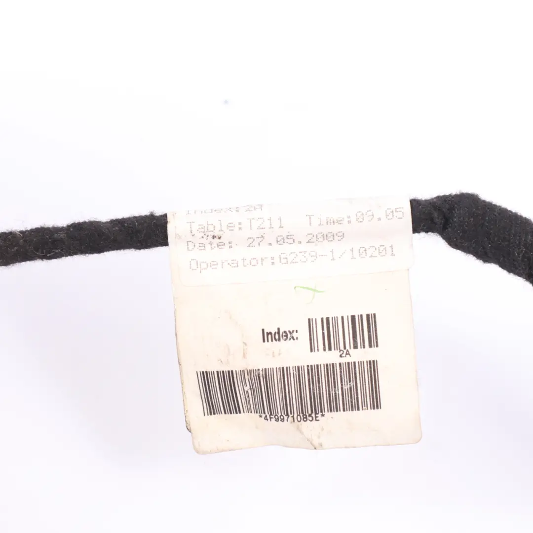 Audi A6 C6 Avant Hintere Stoßstange PDC Kabelbaum Parksensor - SKU 4F9971085E - Teilenummer 4F9971085E