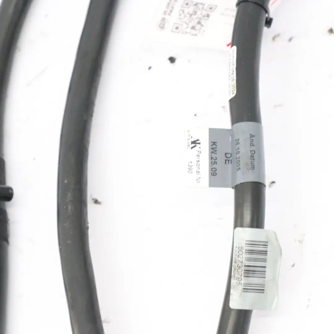 Audi A6 C6 3.0 TDI HV Positive Battery Clamp Point Wiring Loom Cable - SKU 4F9971225E - Part number 4F9971225E