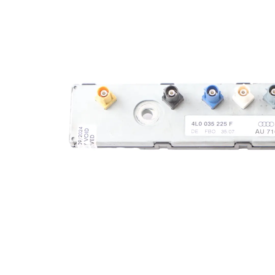 Antennen Verstärker Antennenverstärker Steuer Gerät ECU für Audi Q7 4L mit Teilenummer 4L0035225F Audi Q7 4L Antennen Verstärker Antennenverstärker Steuer Gerät ECU - SKU 4L0035225F - Teilenummer 4L0035225F