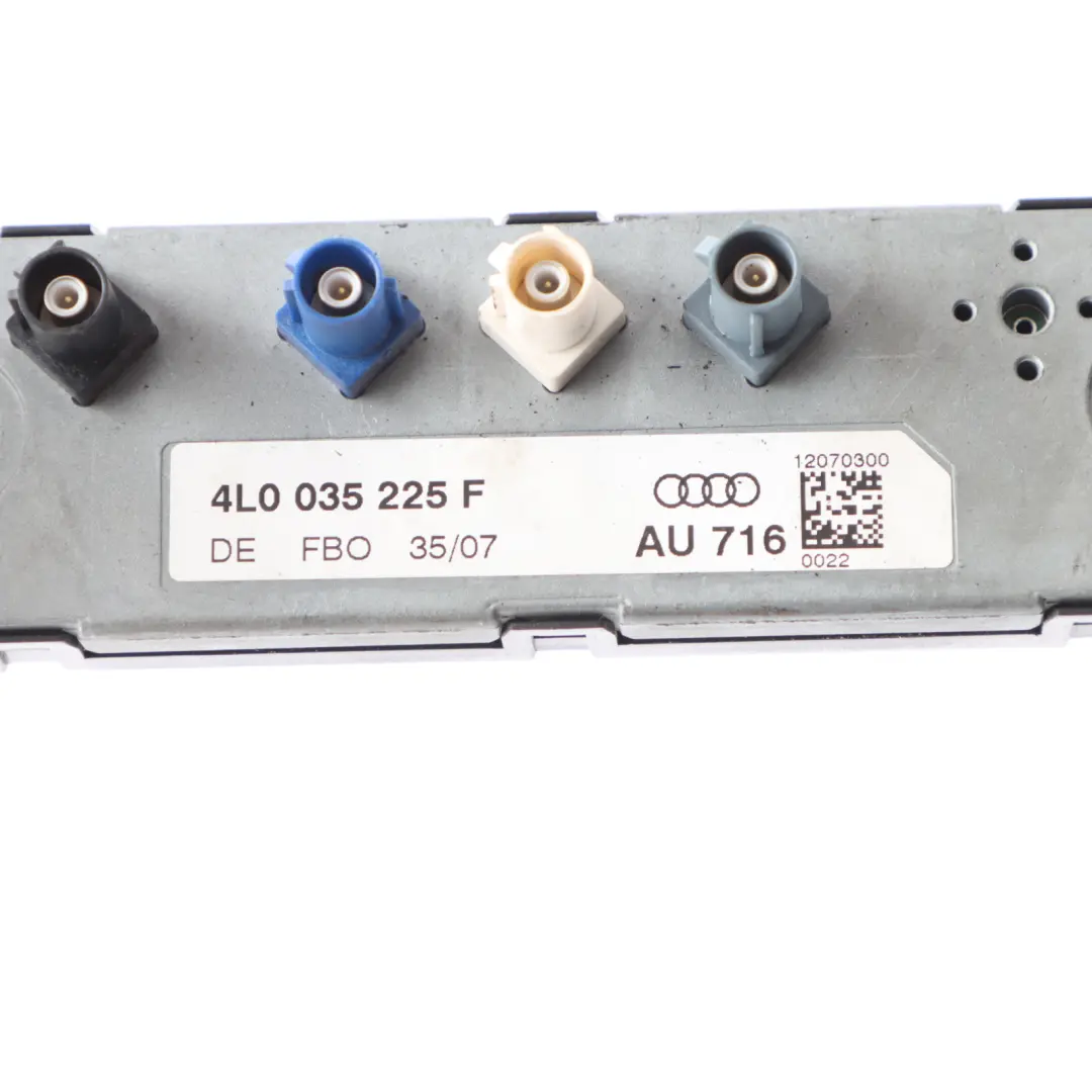 Module Commande D'Amplificateur D'Antenne ECU pour Audi Q7 4L à propos du numéro de pièce 4L0035225F Audi Q7 4L Module Commande D'Amplificateur D'Antenne ECU - SKU 4L0035225F - Numéro de pièce 4L0035225F