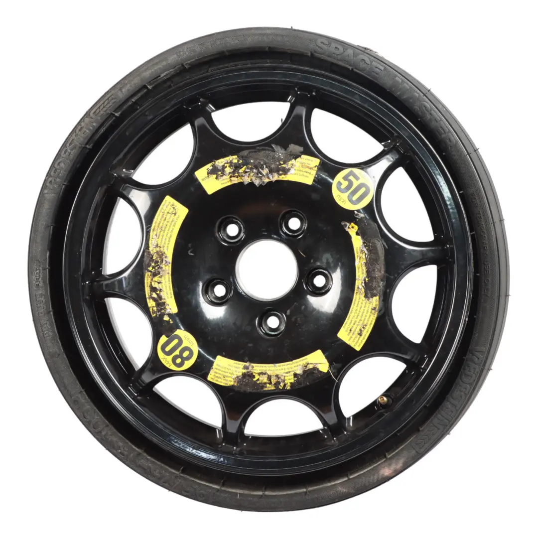 Jante De Roue De Secours Compacte 195/75 18" Vredestein pour Audi Q7 4L à propos du numéro de pièce 4L0601025K Audi Q7 4L Jante De Roue De Secours Compacte 195/75 18" Vredestein - SKU 4L0601025K - Numéro de pièce 4L0601025K