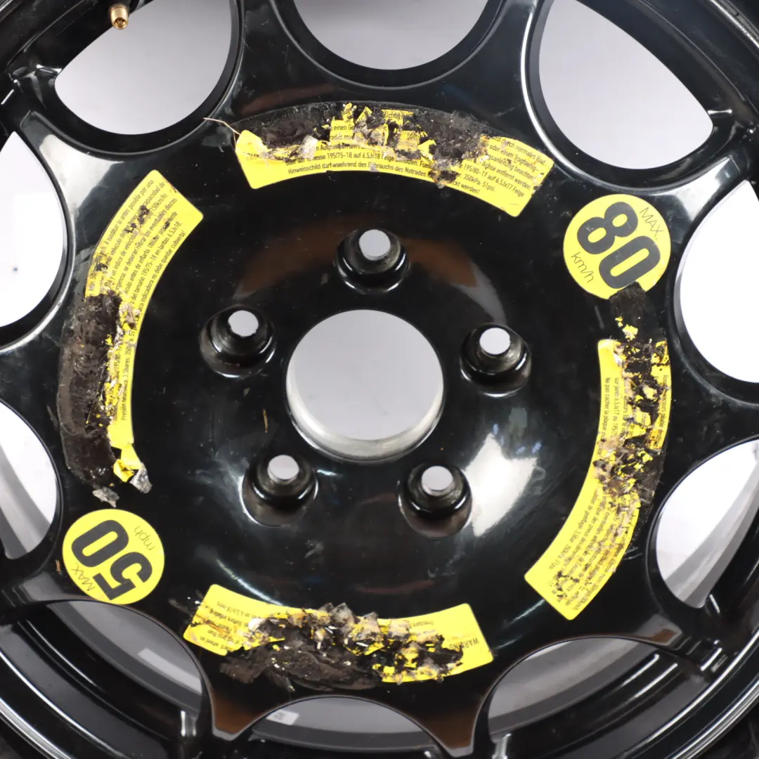 Audi Q7 4L Jante De Roue De Secours Compacte 195/75 18" Vredestein - SKU 4L0601025K - Numéro de pièce 4L0601025K