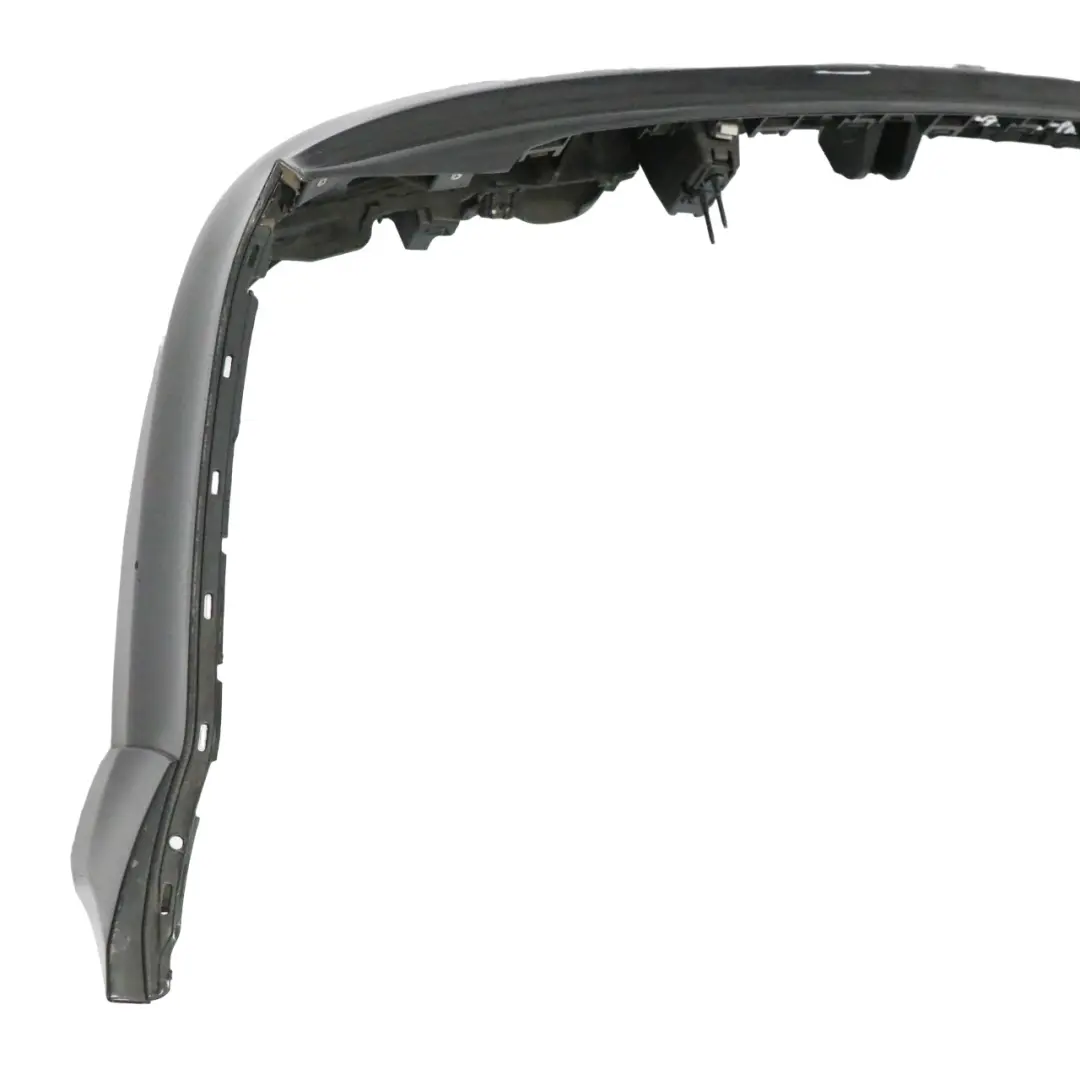 Audi Q7 4L Hintere Stoßstange Obere Verkleidung Abdeckung Phantom Black - Z9Y - SKU 4L0807303B-PHB - Teilenummer 4L0807303B