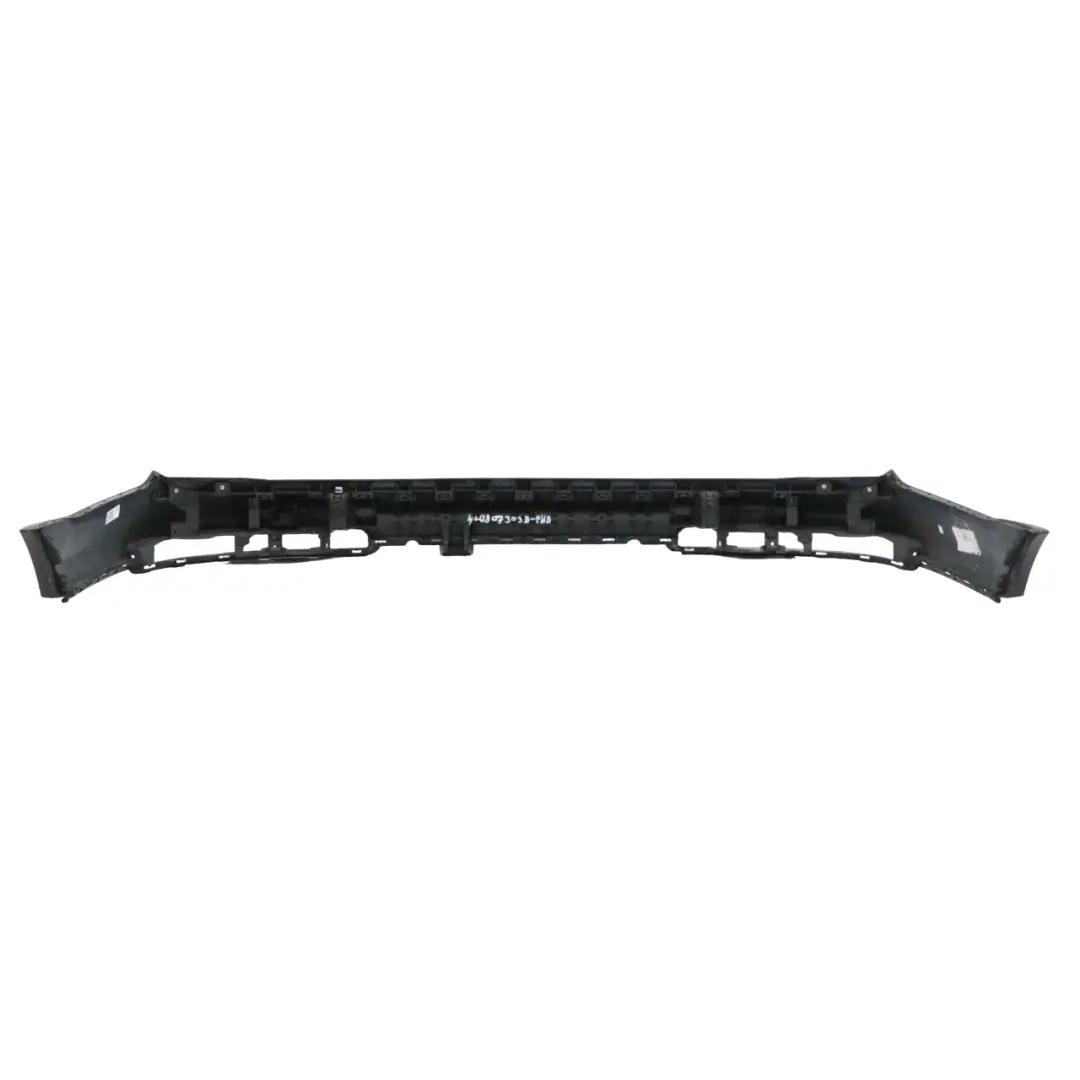 Audi Q7 4L Hintere Stoßstange Obere Verkleidung Abdeckung Phantom Black - Z9Y - SKU 4L0807303B-PHB - Teilenummer 4L0807303B