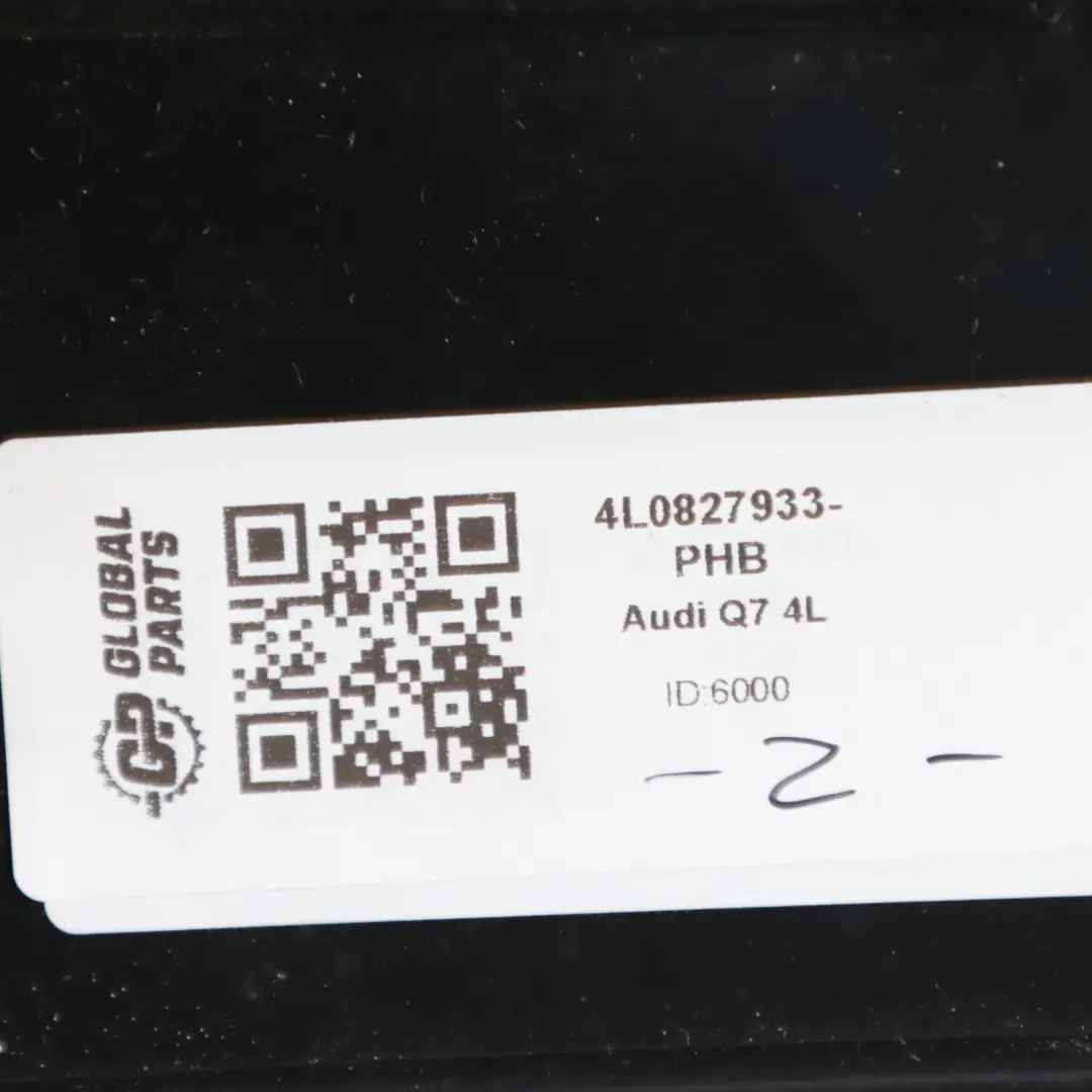 Spoiler ABT Tailgate Brake Light Phantom Black LZ9Y 4L0827933 to Audi Q7 4L Rear with Part number 4L0827933-PHB Audi Q7 4L Rear Spoiler ABT Tailgate Brake Light Phantom Black LZ9Y 4L0827933 - SKU 4L0827933-PHB - Part number 4L0827933-PHB