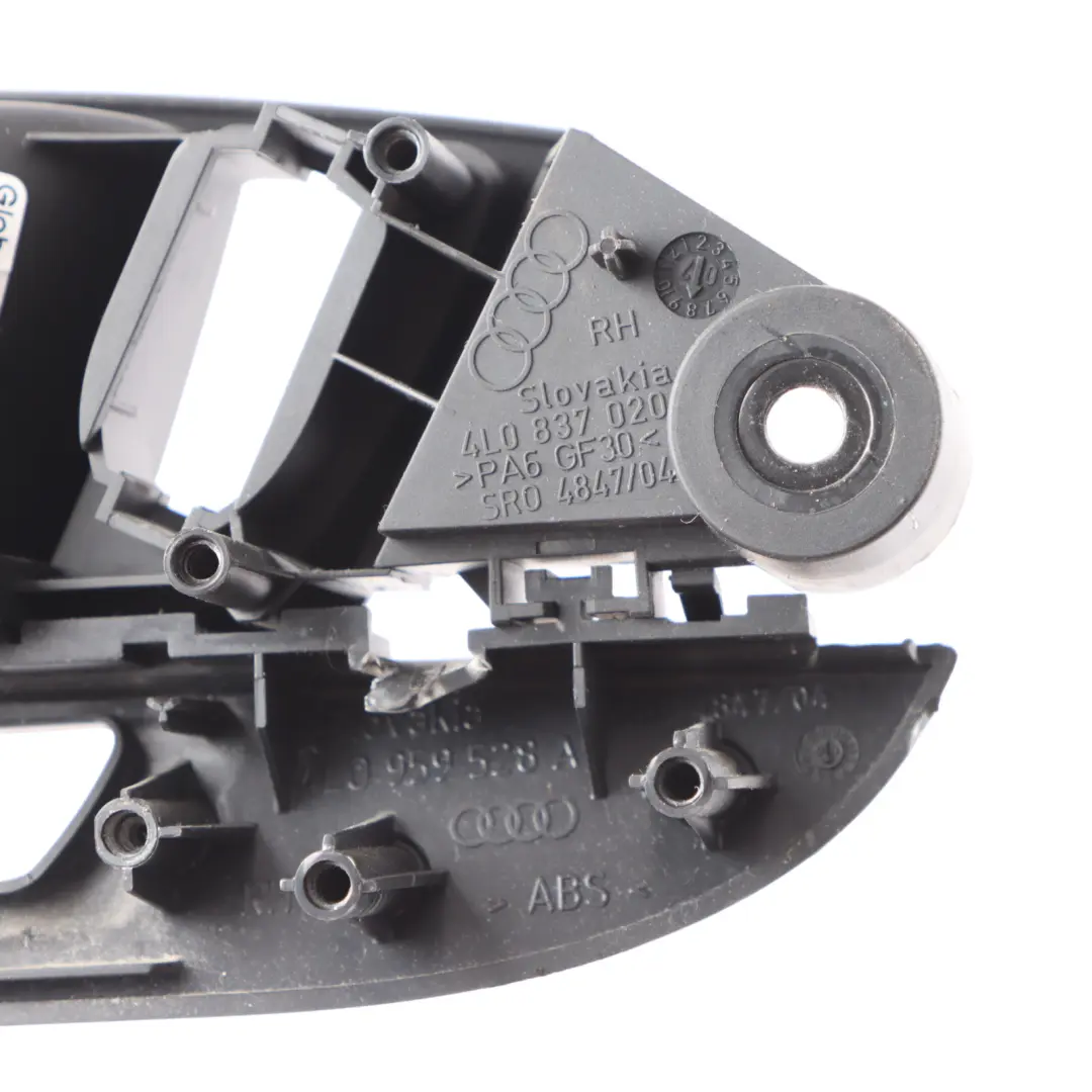 Front Door Right O/S Grab Handle Inner Pull Release Switch to Audi Q7 4L with Part number 4L0837020 Audi Q7 4L Front Door Right O/S Grab Handle Inner Pull Release Switch - SKU 4L0837020 - Part number 4L0837020