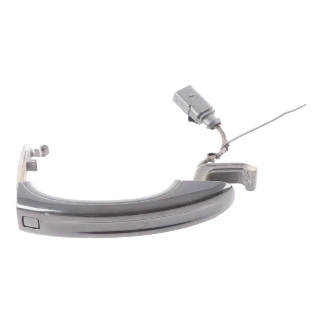 Front Rear Door Left N/S Grab Handle Phantom Black LZ9Y to Audi Q7 4L with Part number 4L0837205B Audi Q7 4L Front Rear Door Left N/S Grab Handle Phantom Black LZ9Y - SKU 4L0837205B-PHB - Part number 4L0837205B