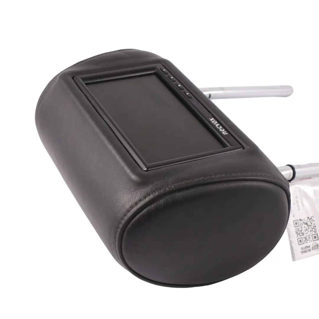 Audi Q7 4L Seat Headrest Front Left N/S Black Leather Screen - SKU 4L0881901AD-1 - Part number 4L0881901AD