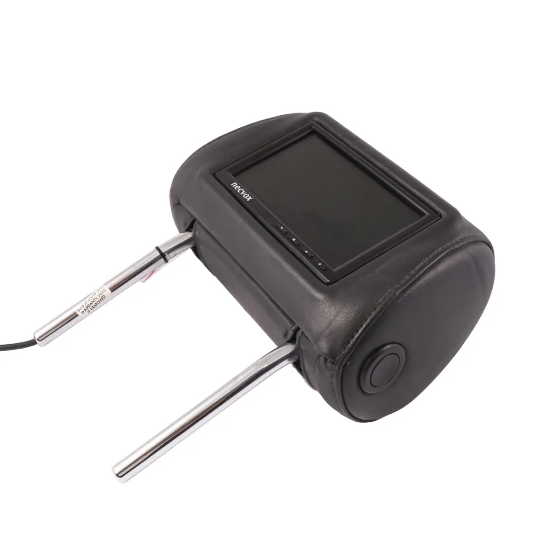Audi Q7 4L Siège Appui-tête Avant Gauche Cuir Noir Écran 4L0881901AD - SKU 4L0881901AD-1 - Numéro de pièce 4L0881901AD-1