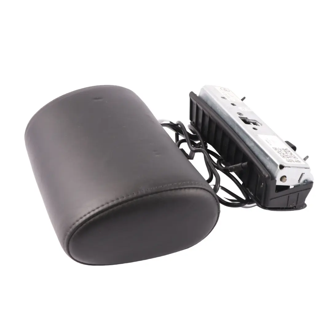  Appui-tête de siège Audi Q7 Écran d'appui-tête rabattable à l'arrière Cuir noir - SKU 4L0885901J - Numéro de pièce 4L0885901J