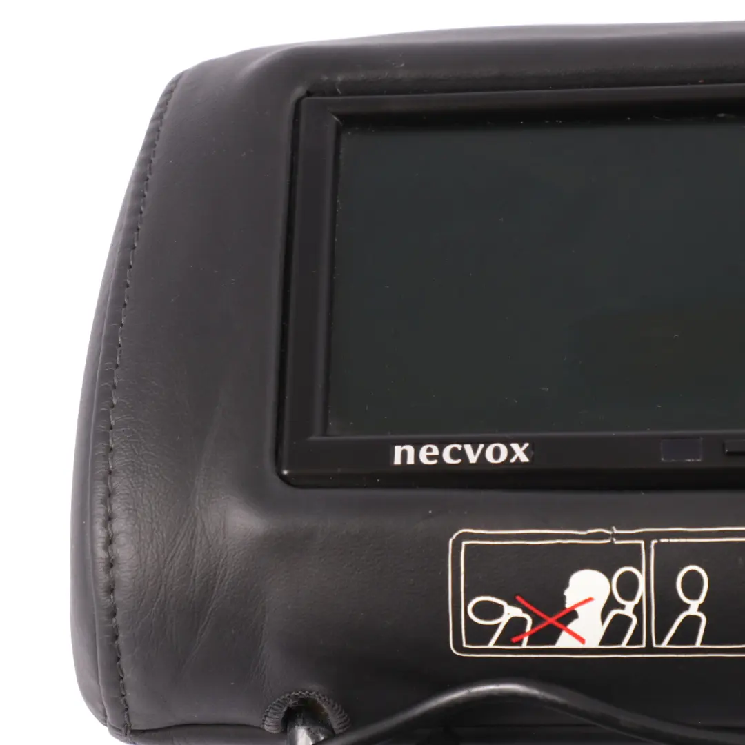 Appui-tête De Siège Audi Q7 Écran d'appui Tête Rabattable à l'arrière Cuir Noir pour à propos du numéro de pièce 4L0885901J Appui-tête De Siège Audi Q7 Écran d'appui Tête Rabattable à l'arrière Cuir Noir - SKU 4L0885901J - Numéro de pièce 4L0885901J