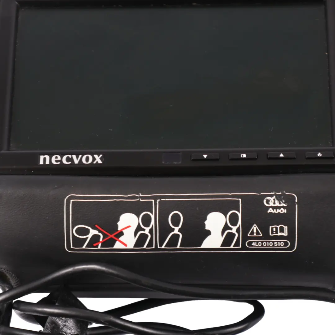 Reposacabezas Audi Q7 4L Reposacabezas Exterior Plegable Pantalla Cuero Negro para con número de pieza 4L0885901J Reposacabezas Audi Q7 4L Reposacabezas Exterior Plegable Pantalla Cuero Negro - SKU 4L0885901J - Número de pieza 4L0885901J