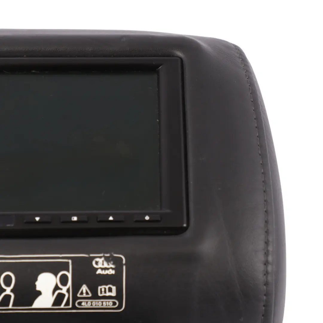 Appui-tête De Siège Audi Q7 Écran d'appui Tête Rabattable à l'arrière Cuir Noir pour à propos du numéro de pièce 4L0885901J Appui-tête De Siège Audi Q7 Écran d'appui Tête Rabattable à l'arrière Cuir Noir - SKU 4L0885901J - Numéro de pièce 4L0885901J