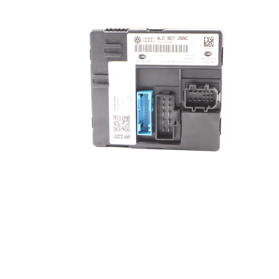 Modulo Comfort Unità di controllo per Audi Q7 4L Quattro S Line con numero di parte 4L0907289C Audi Q7 4L Quattro S Line Modulo Comfort Unità di controllo - SKU 4L0907289C - Numero di parte 4L0907289C