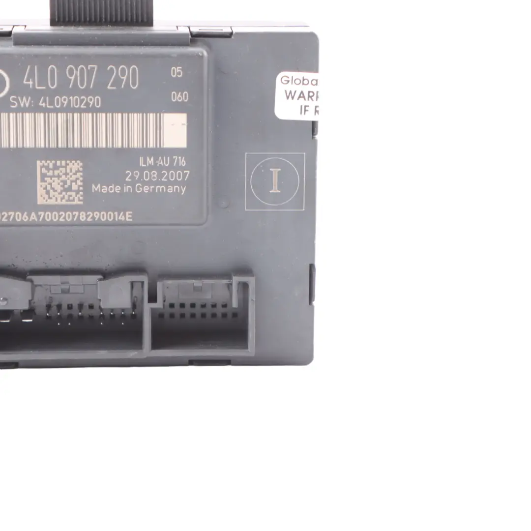 Audi Q7 4L Gateway Convenience Module Unit Control ECU - SKU 4L0907290 - Part number 4L0907290