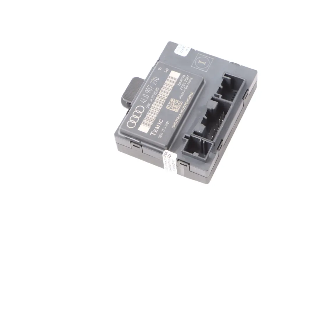 Gateway Convenience Module Unit Control ECU to Audi Q7 4L with Part number 4L0907290 Audi Q7 4L Gateway Convenience Module Unit Control ECU - SKU 4L0907290 - Part number 4L0907290