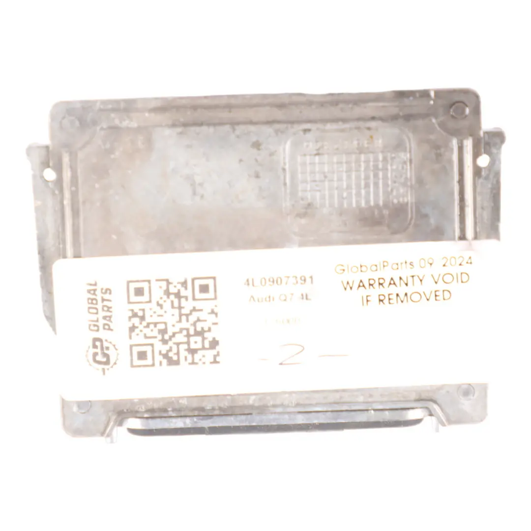 Moduł Przetwornik Lamp Świateł Przednich Xenon do Audi Q7 4L o numerze 4L0907391 Audi Q7 4L Moduł Przetwornik Lamp Świateł Przednich Xenon - SKU 4L0907391 - Numer Części 4L0907391