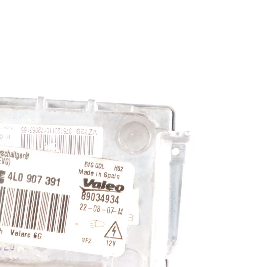 Audi Q7 4L Scheinwerfer Scheinwerfer Xenon Ballast Steuergerät Modul - SKU 4L0907391 - Teilenummer 4L0907391