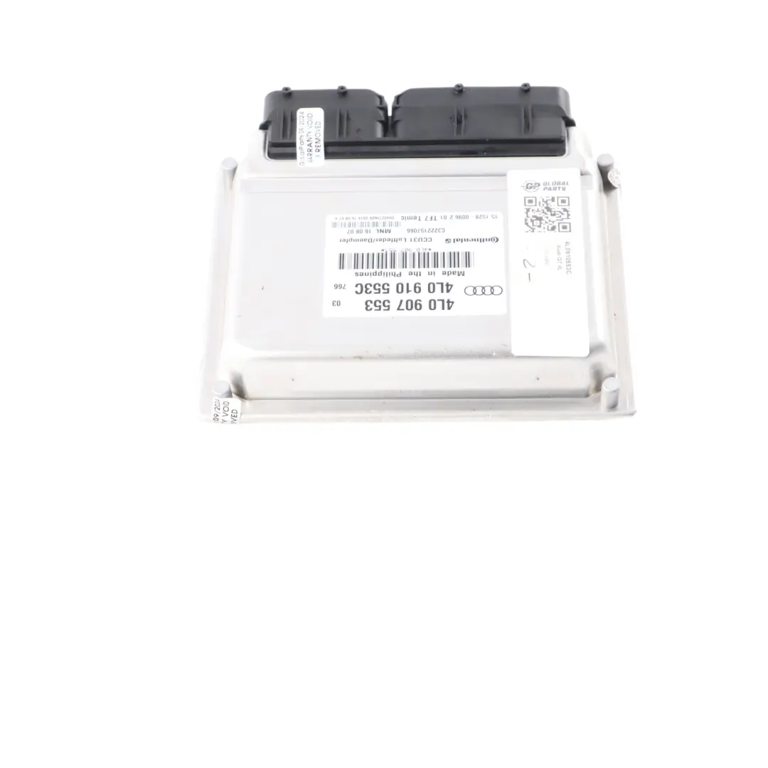 Suspension Level Height Adjustment Module Control Unit to Audi Q7 4L Air with Part number 4L0910553C Audi Q7 4L Air Suspension Level Height Adjustment Module Control Unit - SKU 4L0910553C - Part number 4L0910553C