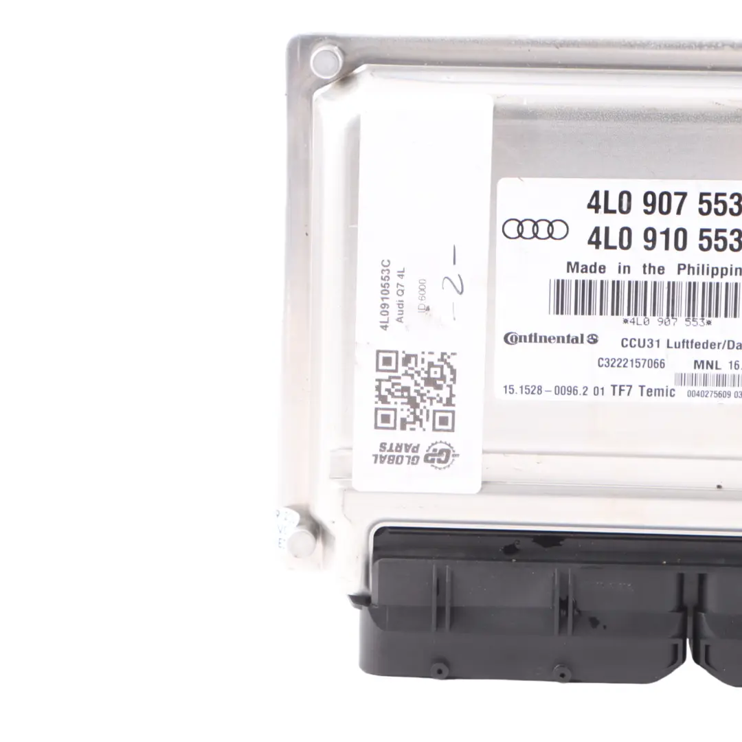 Suspension Level Height Adjustment Module Control Unit to Audi Q7 4L Air with Part number 4L0910553C Audi Q7 4L Air Suspension Level Height Adjustment Module Control Unit - SKU 4L0910553C - Part number 4L0910553C