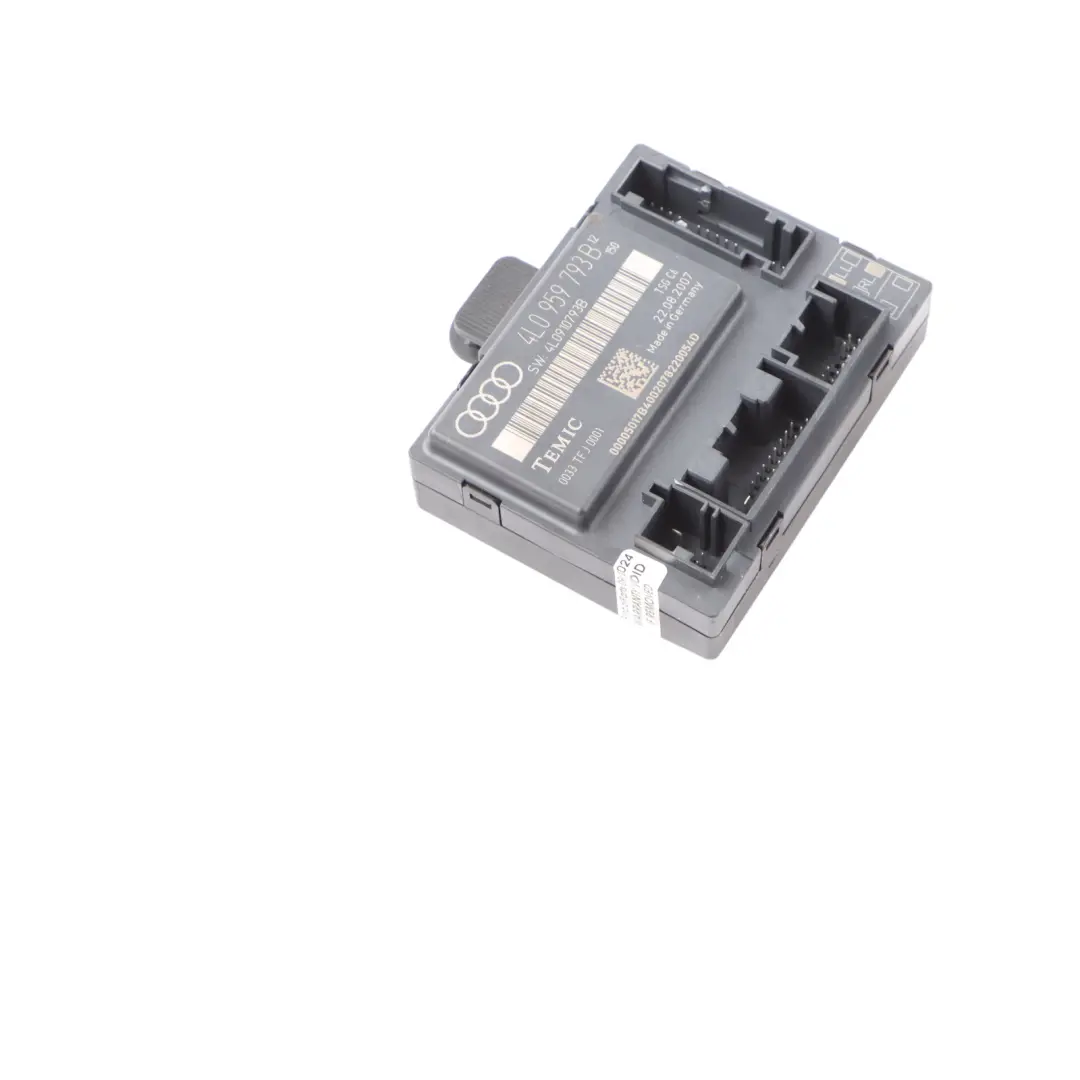 Front Door Module Driver Right O/S Side Control Unit to Audi Q7 4L with Part number 4L0959793B Audi Q7 4L Front Door Module Driver Right O/S Side Control Unit - SKU 4L0959793B - Part number 4L0959793B