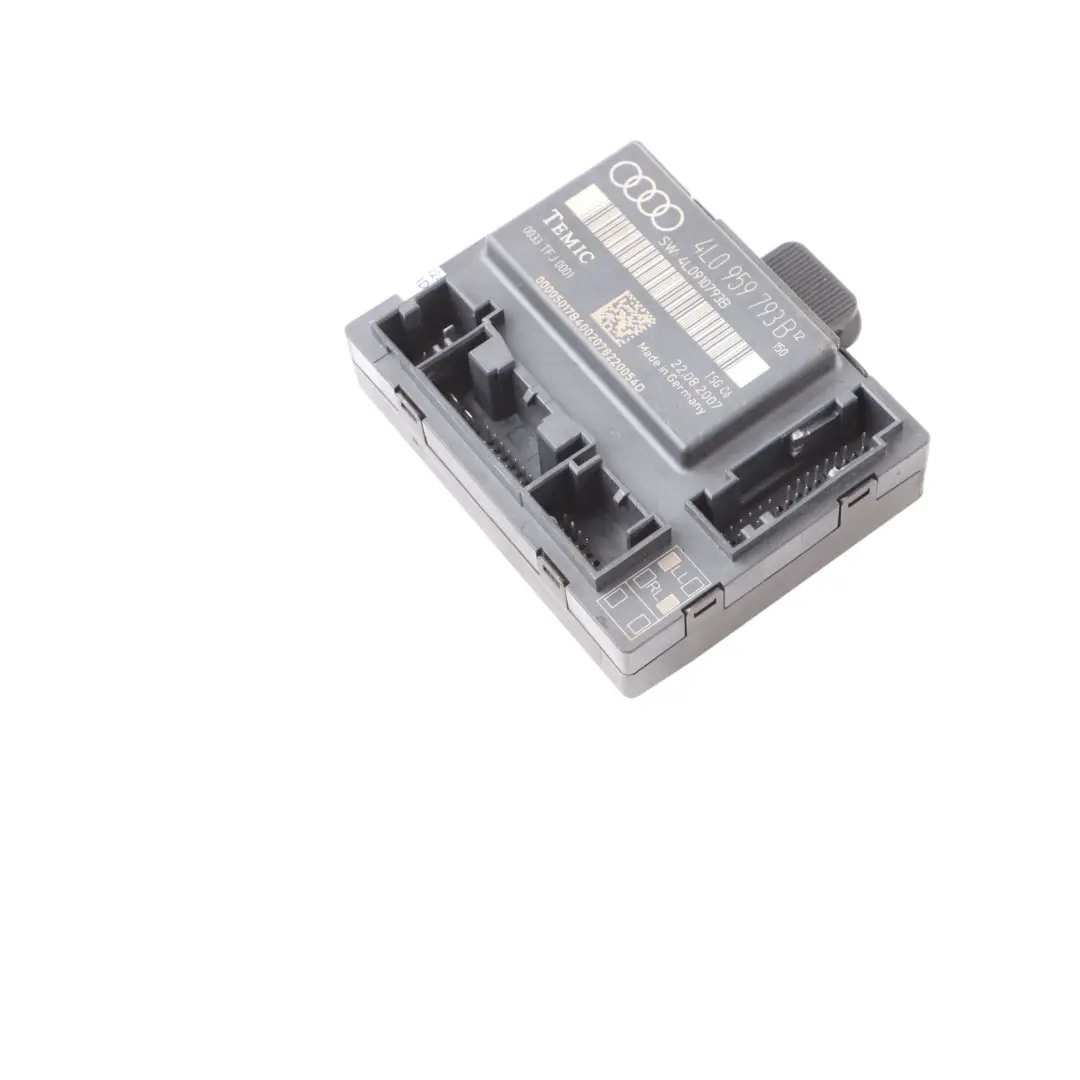 Fronttürmodul Fahrer rechts Seite Steuergerät für Audi Q7 4L mit Teilenummer 4L0959793B Audi Q7 4L Fronttürmodul Fahrer rechts Seite Steuergerät - SKU 4L0959793B - Teilenummer 4L0959793B