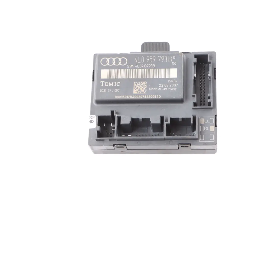 Audi Q7 4L Front Door Module Driver Right O/S Side Control Unit - SKU 4L0959793B - Part number 4L0959793B