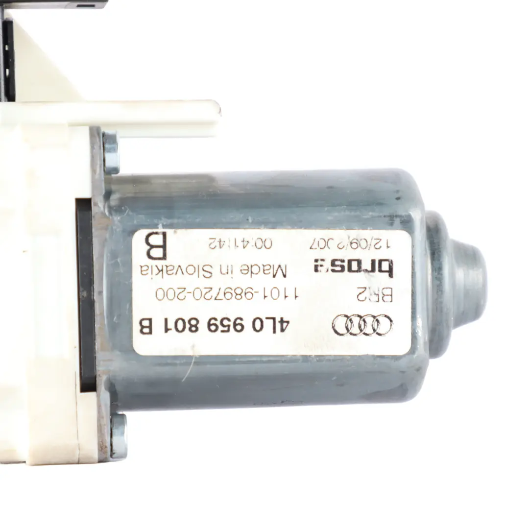 Audi Q7 4L alzacristalli motore regolatore anteriore sinistro - SKU 4L0959801B - Numero di parte 4L0959801B
