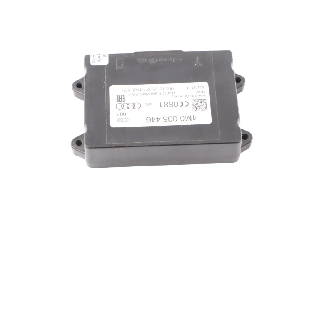 Mobile Comunication Sygnal 2-Way Amplifier Compenser to Audi A3 S3 8V with Part number 4M0035446 Audi A3 S3 8V Mobile Comunication Sygnal 2-Way Amplifier Compenser - SKU 4M0035446 - Part number 4M0035446