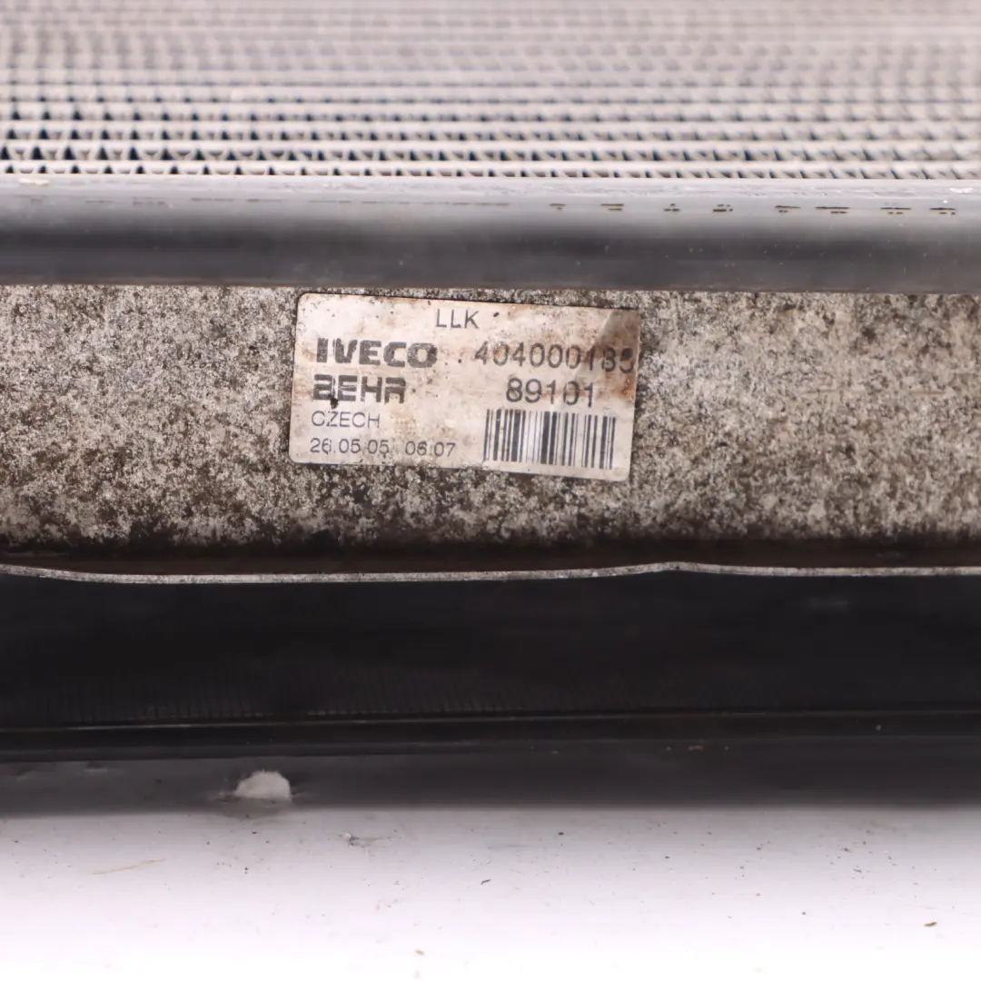 Eurocargo Charge Air Cooler Intercooler Radiator to Iveco with Part number 500380659 Iveco Eurocargo Charge Air Cooler Intercooler Radiator - SKU 500380659 - Part number 500380659