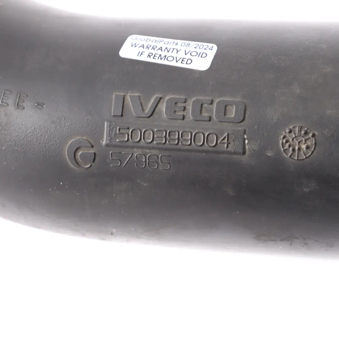 Iveco Eurocargo 75E15 Air Intake Hose Pipe Line Intercooler 4F0129739B - SKU 500399004 - Part number 500399004