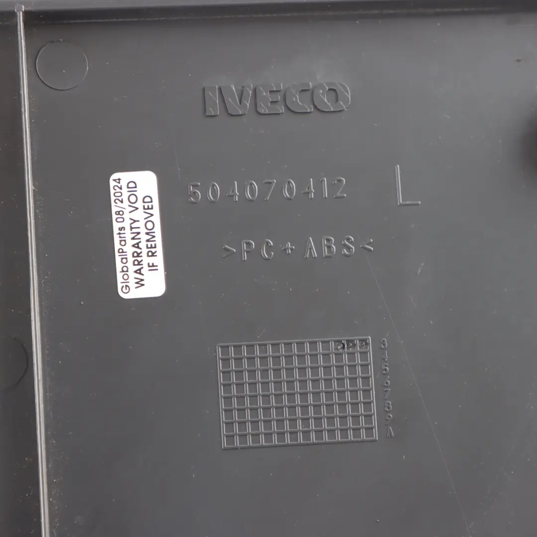 Eurocargo Left N/S Door Speaker Pocket Tray Trim Cover Panel to Iveco with Part number 504070412 Iveco Eurocargo Left N/S Door Speaker Pocket Tray Trim Cover Panel - SKU 504070412 - Part number 504070412
