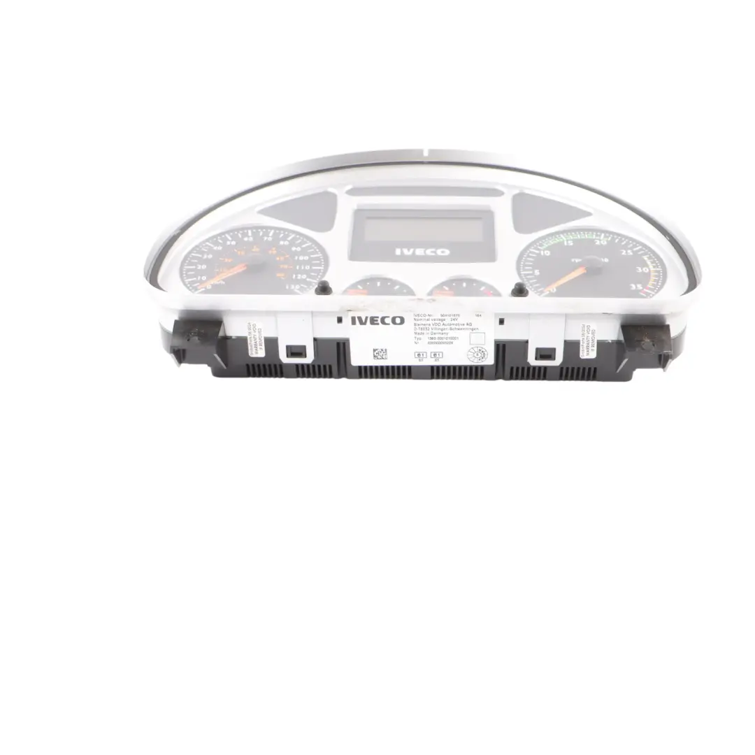 Eurocargo Diesel Instrument Cluster Speedo Dash Clocks Manual to Iveco with Part number 504101675 Iveco Eurocargo Diesel Instrument Cluster Speedo Dash Clocks Manual - SKU rhd-504101675 - Part number 504101675