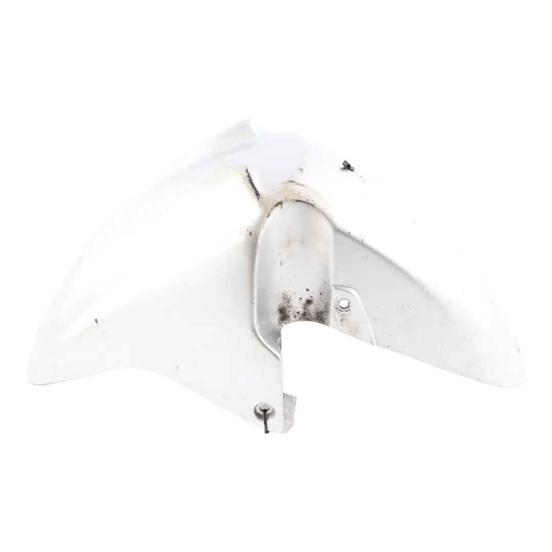 Burgman 400 Front Wheel Fender Trim Panel Cover Mud Guard Sonic Silver to Suzuki with Part number 5311114F01YD8 Suzuki Burgman 400 Front Wheel Fender Trim Panel Cover Mud Guard Sonic Silver - SKU 5311114F01YD8-SOS - Part number 5311114F01YD8