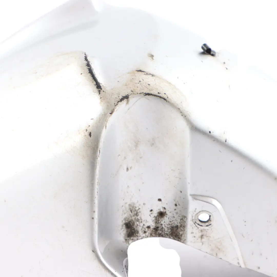 Burgman 400 Front Wheel Fender Trim Panel Cover Mud Guard Sonic Silver to Suzuki with Part number 5311114F01YD8 Suzuki Burgman 400 Front Wheel Fender Trim Panel Cover Mud Guard Sonic Silver - SKU 5311114F01YD8-SOS - Part number 5311114F01YD8